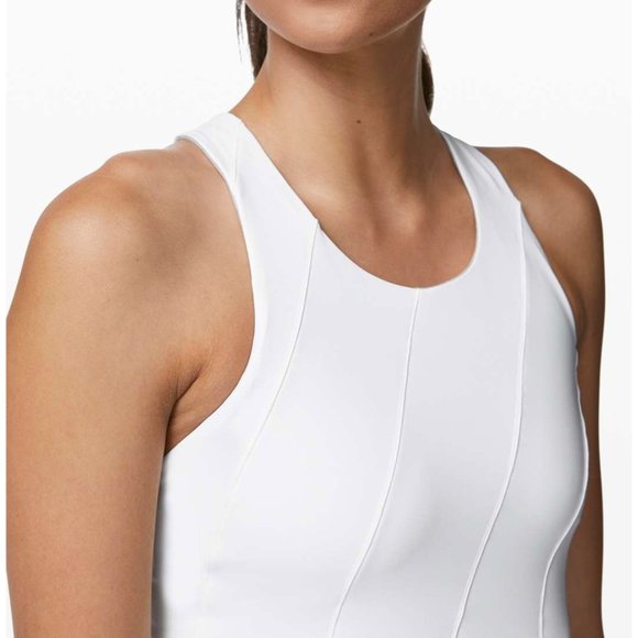 Lululemon Court Crush Dress Tennis Dress White Size 10 - Picture 3 of 11